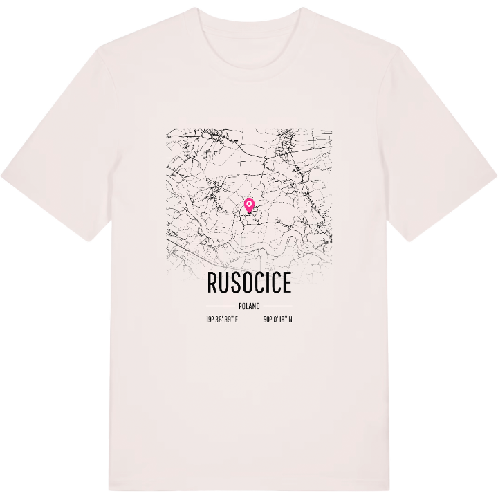 Rusocice karta t-shirt – t-shirt från PinShirt
