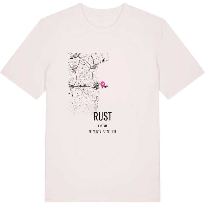 Rust karta t-shirt – t-shirt från PinShirt