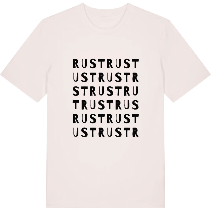 Rust ordlek t-shirt – t-shirt från PinShirt