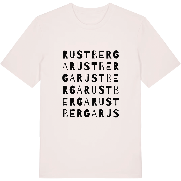 Rustberga ordlek t-shirt – t-shirt från PinShirt