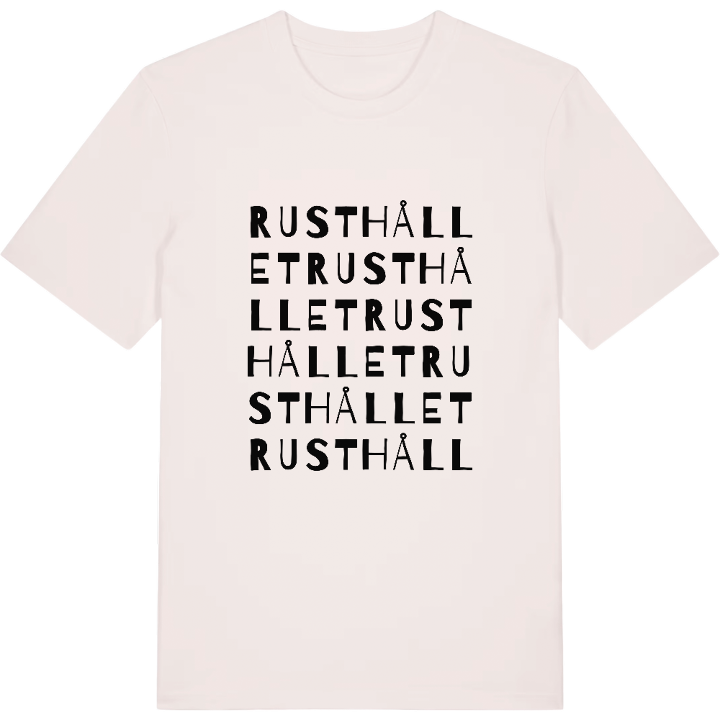 Rusthållet ordlek t-shirt – t-shirt från PinShirt