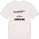 Någon i Rustningstorp älskar mig t-shirt