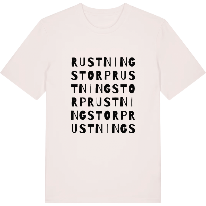 Rustningstorp ordlek t-shirt – t-shirt från PinShirt