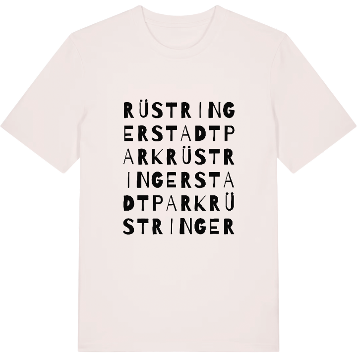Rüstringer Stadtpark ordlek t-shirt – t-shirt från PinShirt