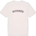 Ruveröd böjd t-shirt