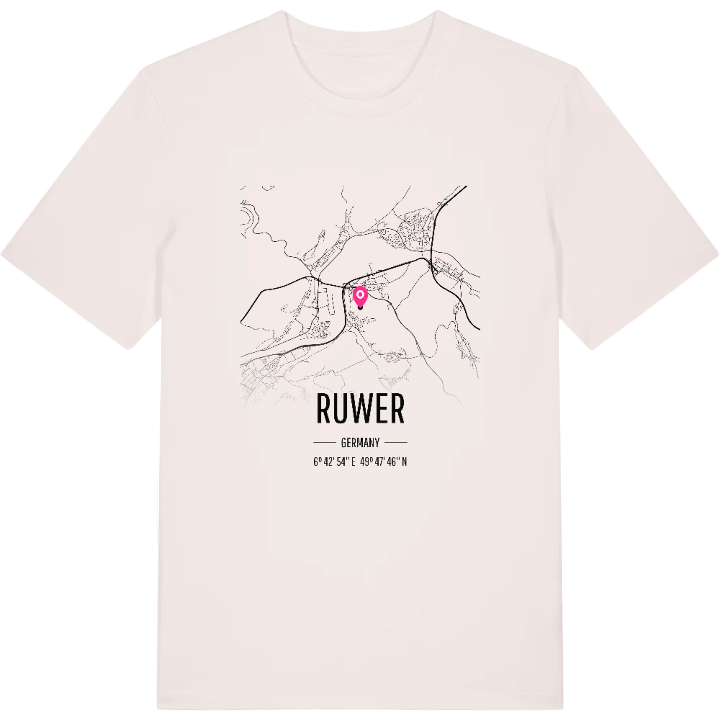 Ruwer karta t-shirt – t-shirt från PinShirt