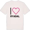 Jag älskar Ryadal t-shirt stort tryck