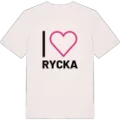 Jag älskar Rycka t-shirt stort tryck