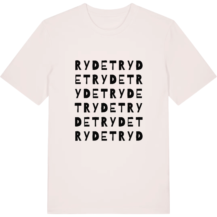 Rydet ordlek t-shirt – t-shirt från PinShirt