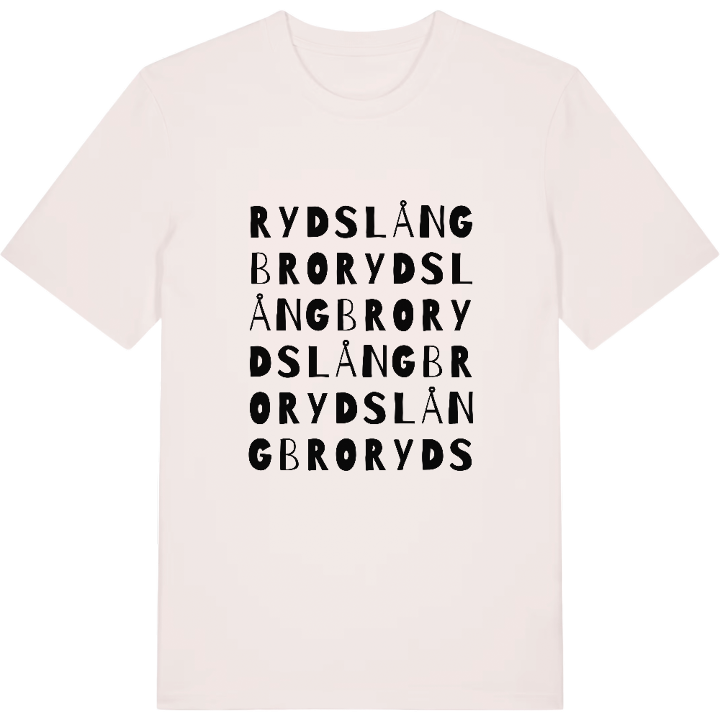 Ryds Långbro ordlek t-shirt – t-shirt från PinShirt