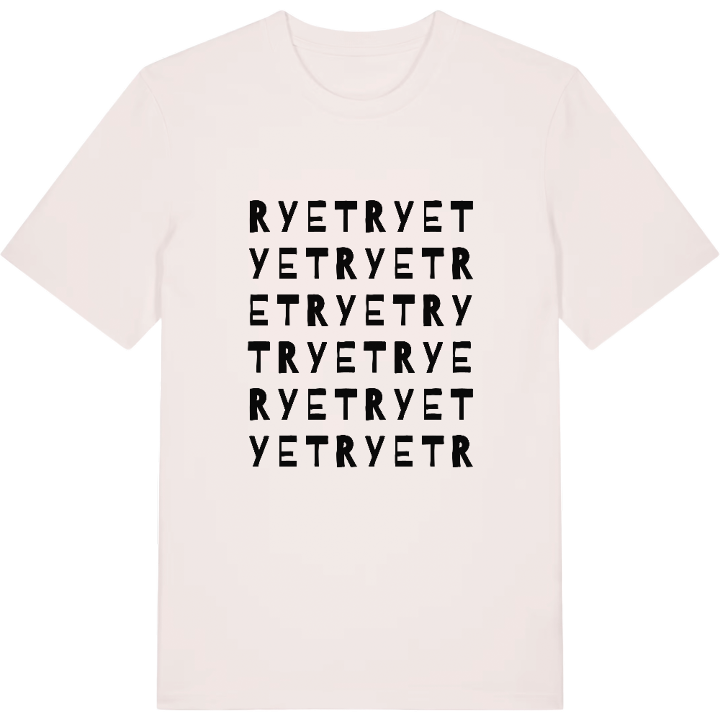 Ryet ordlek t-shirt – t-shirt från PinShirt