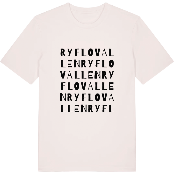 Ryflovallen ordlek t-shirt – t-shirt från PinShirt