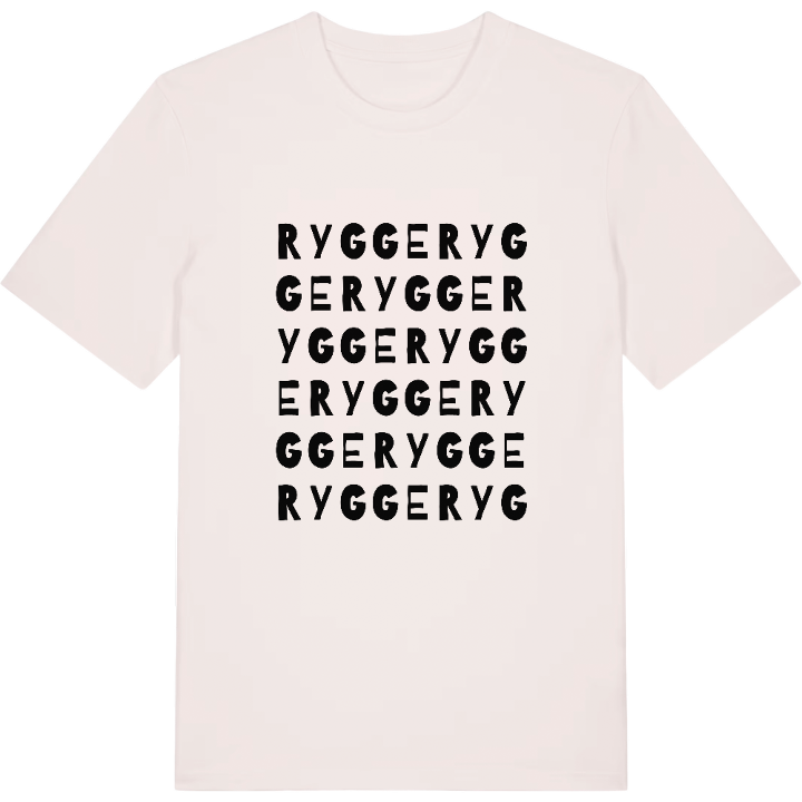 Rygge ordlek t-shirt – t-shirt från PinShirt