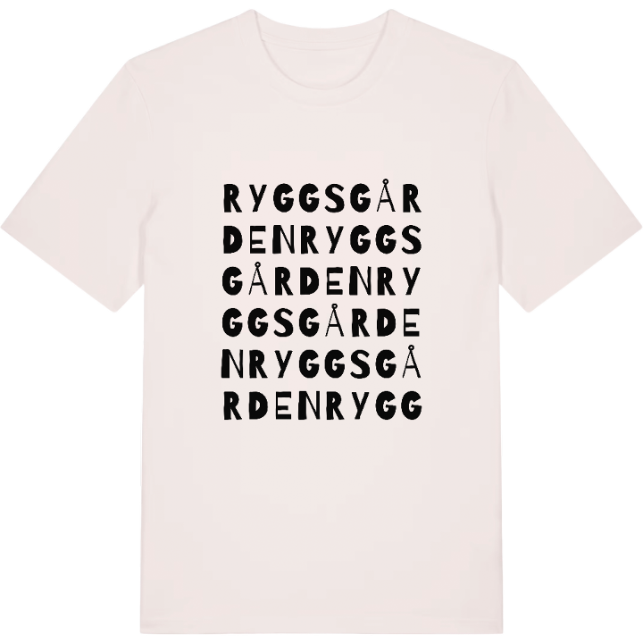 Ryggsgården ordlek t-shirt – t-shirt från PinShirt