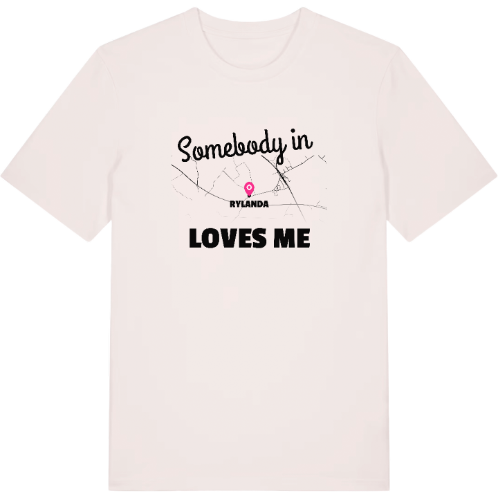 Någon i Rylanda älskar mig t-shirt – t-shirt från PinShirt