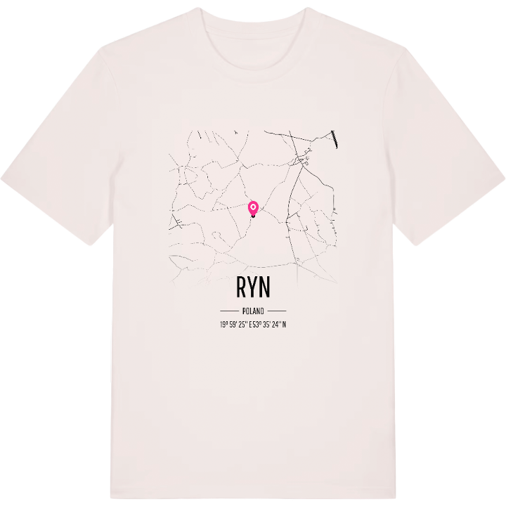 Ryn karta t-shirt – t-shirt från PinShirt