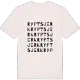 Ryptsjerk ordlek t-shirt