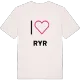 Jag älskar Ryr t-shirt stort tryck