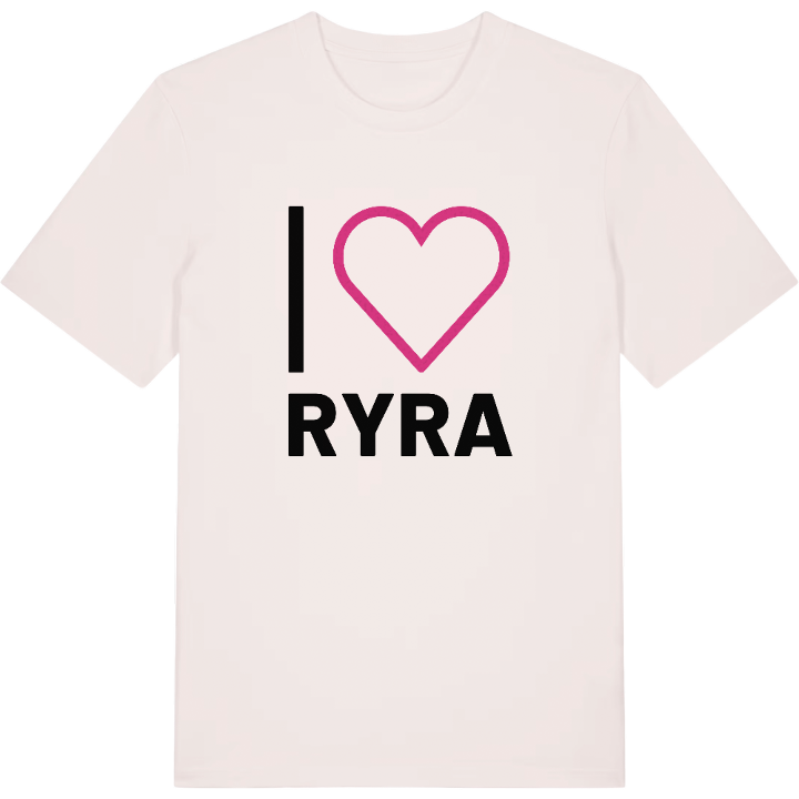 Jag älskar Ryra t-shirt stort tryck – t-shirt från PinShirt