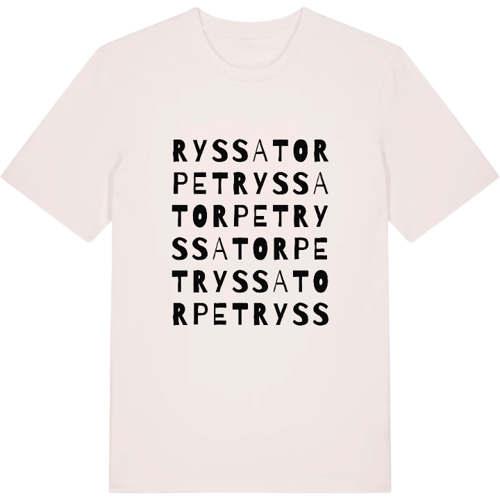 Ryssatorpet ordlek t-shirt – t-shirt från PinShirt