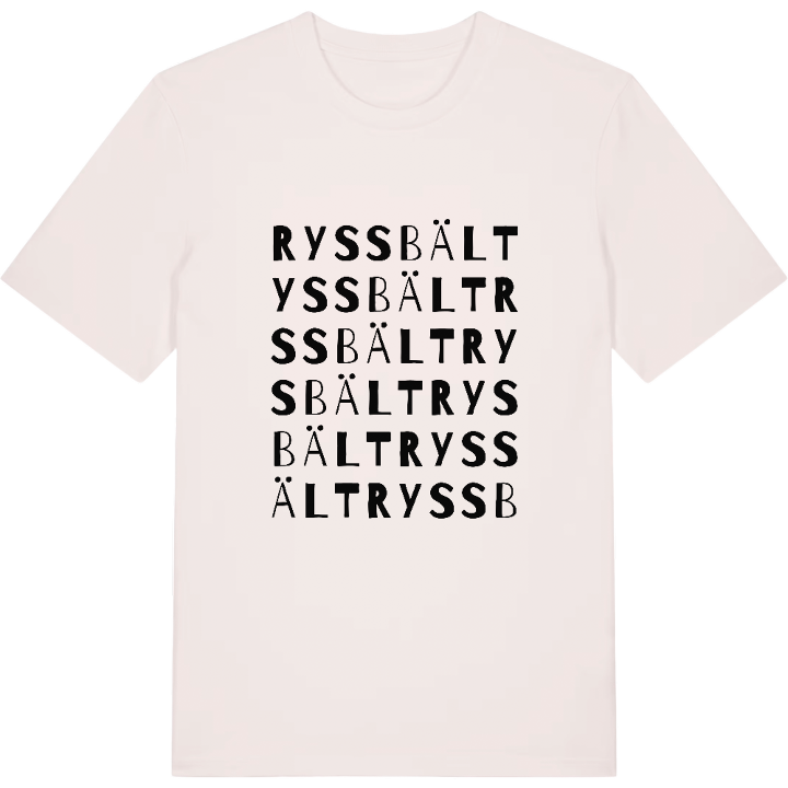 Ryssbält ordlek t-shirt – t-shirt från PinShirt