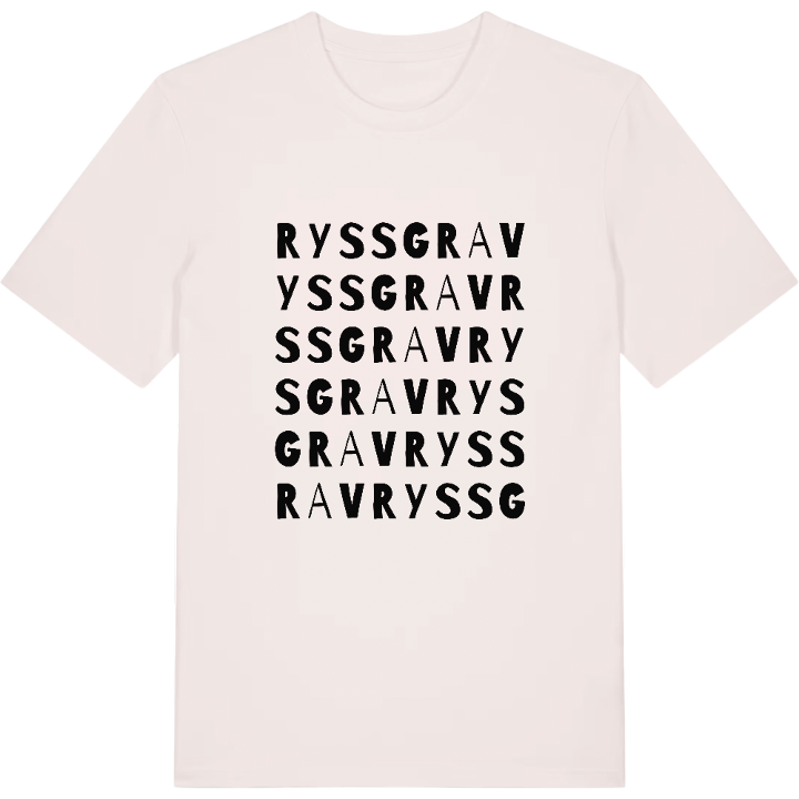 Ryssgrav ordlek t-shirt – t-shirt från PinShirt