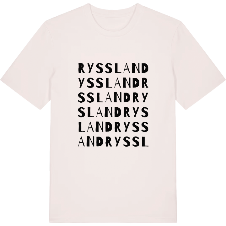 Ryssland ordlek t-shirt – t-shirt från PinShirt