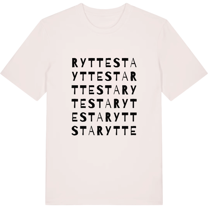 Ryttesta ordlek t-shirt – t-shirt från PinShirt
