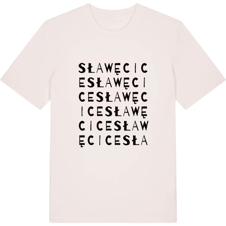 Sławęcice ordlek t-shirt – t-shirt från PinShirt