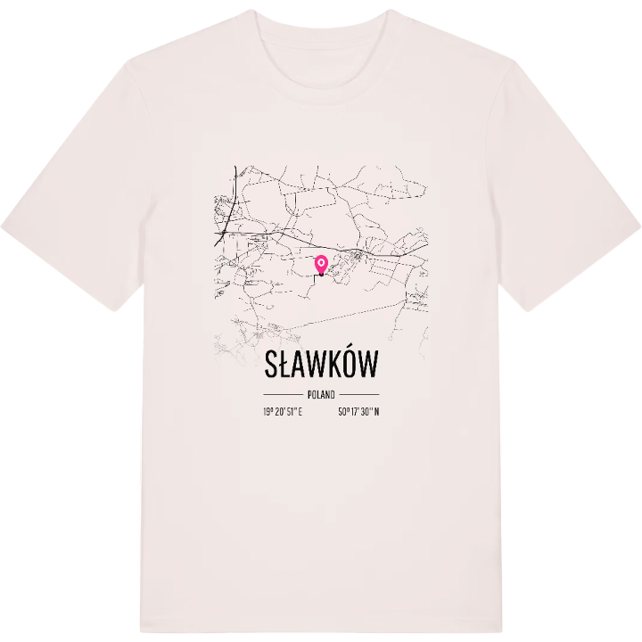Sławków karta t-shirt – t-shirt från PinShirt