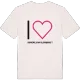Jag älskar Søndre Baksjøberget t-shirt stort tryck