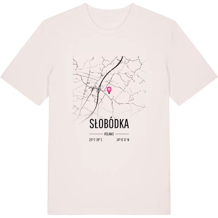 Słobódka karta t-shirt – t-shirt från PinShirt
