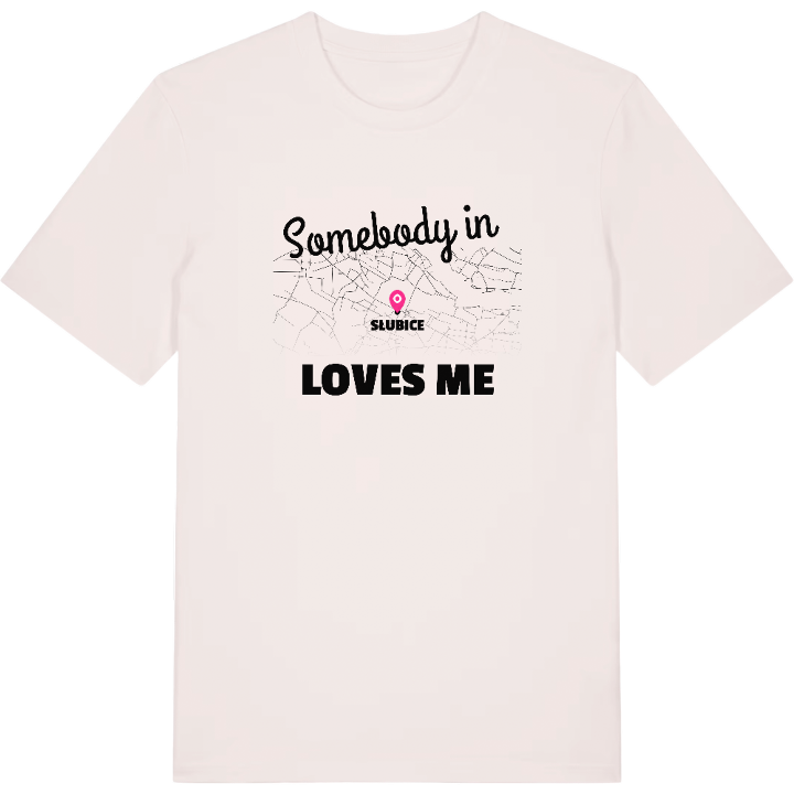 Någon i Słubice älskar mig t-shirt – t-shirt från PinShirt