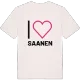 Jag älskar Saanen t-shirt stort tryck