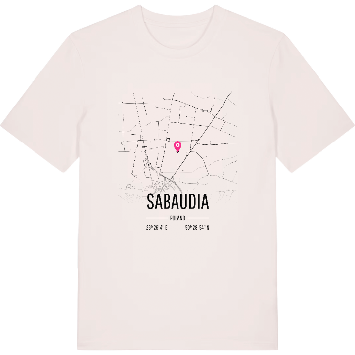 Sabaudia karta t-shirt – t-shirt från PinShirt