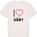 Jag älskar Säby t-shirt stort tryck