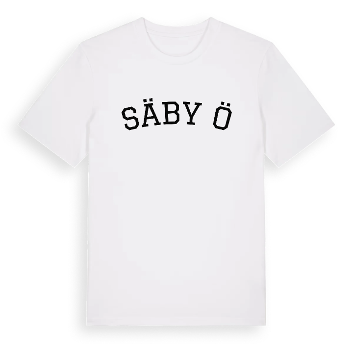 Säby ö böjd t-shirt – t-shirt från PinShirt
