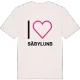Jag älskar Säbylund t-shirt stort tryck