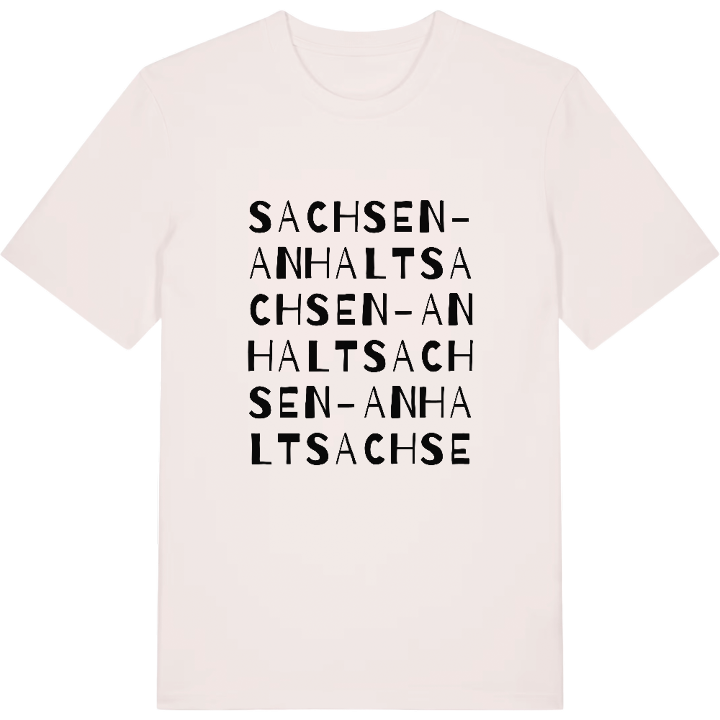Sachsen-Anhalt ordlek t-shirt – t-shirt från PinShirt