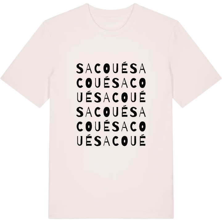 Sacoué ordlek t-shirt – t-shirt från PinShirt