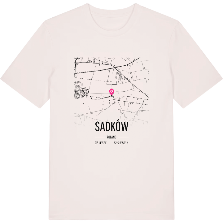 Sadków karta t-shirt – t-shirt från PinShirt