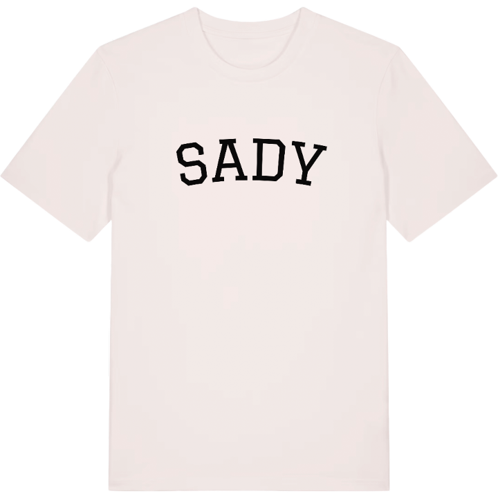 Sady böjd t-shirt – t-shirt från PinShirt