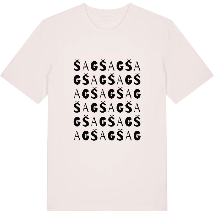 Šag ordlek t-shirt – t-shirt från PinShirt