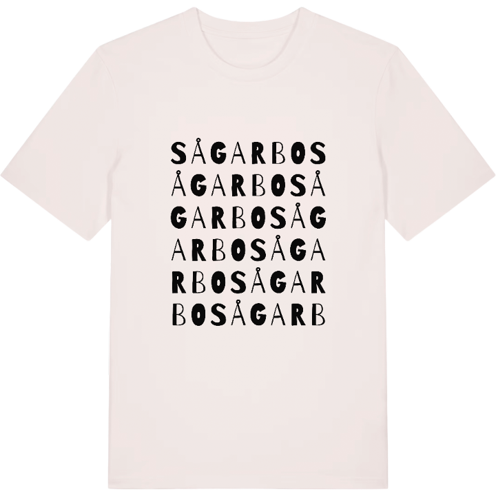 Sågarbo ordlek t-shirt – t-shirt från PinShirt