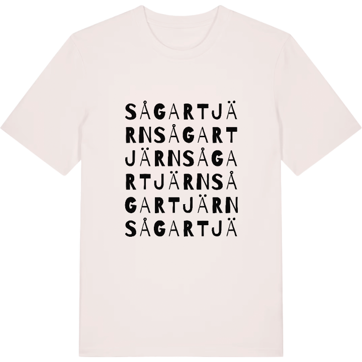 Sågartjärn ordlek t-shirt – t-shirt från PinShirt