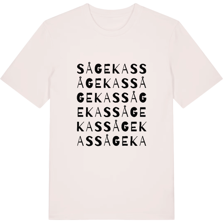 Sågekas ordlek t-shirt – t-shirt från PinShirt