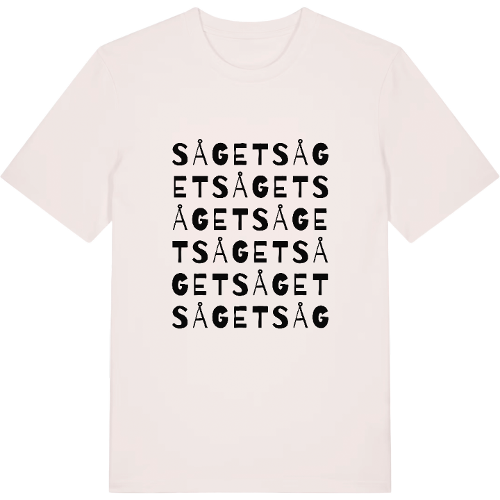 Såget ordlek t-shirt – t-shirt från PinShirt