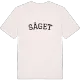 Såget böjd t-shirt