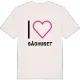 Jag älskar Såghuset t-shirt stort tryck