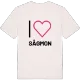 Jag älskar Sågmon t-shirt stort tryck